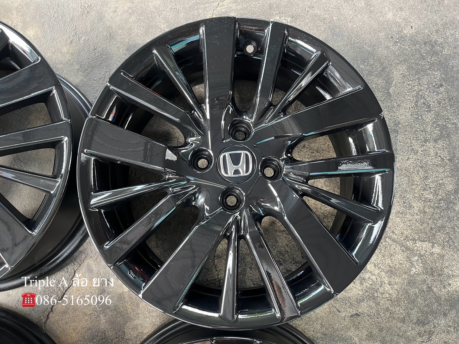 ✨ล้อแม็ก✨Honda City Hatchback ขอบ 16 สีดำ💖สวยกริ๊บ💖