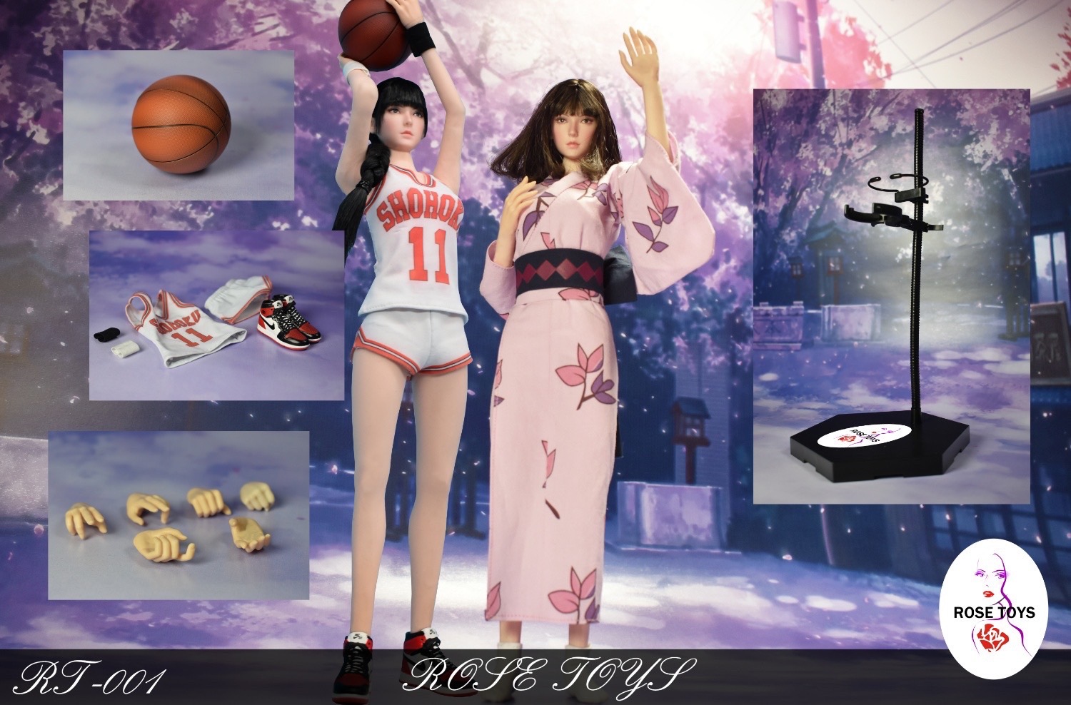 ROSE TOYS RT001 1/6 Dunk Girl Kimono Akiko