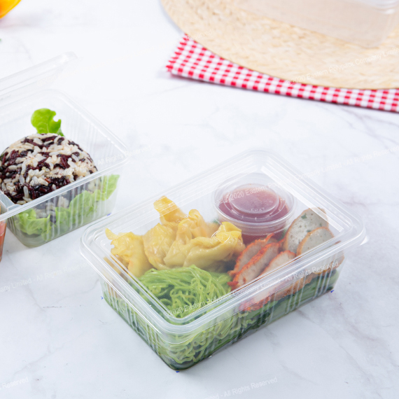 กล่องข้าวเหลี่ยม EPP ลายเส้น