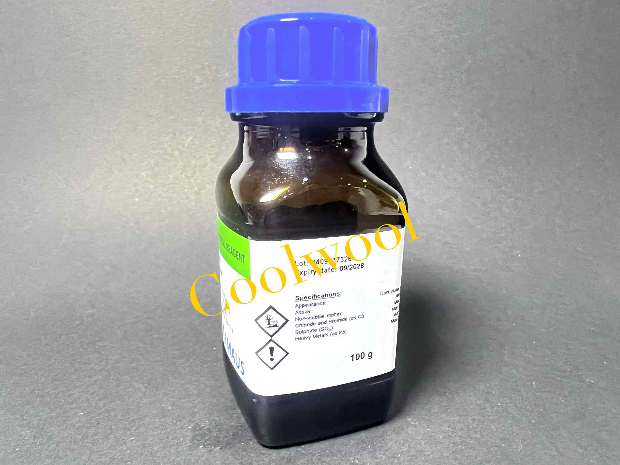 KemAus-Iodine resublimed 99% AR. grade(500กรัม/ขวด)