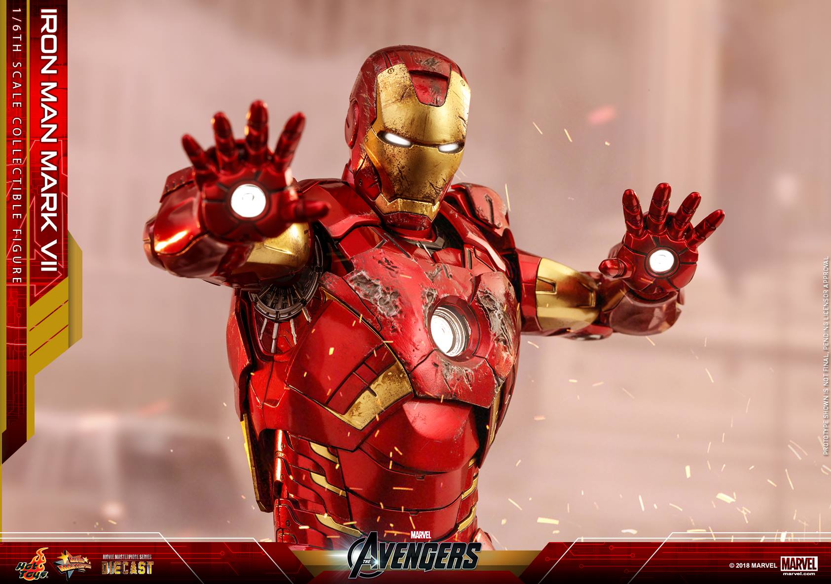 Hot Toys MMS500D27 THE AVENGERS - IRON MAN MARK VII
