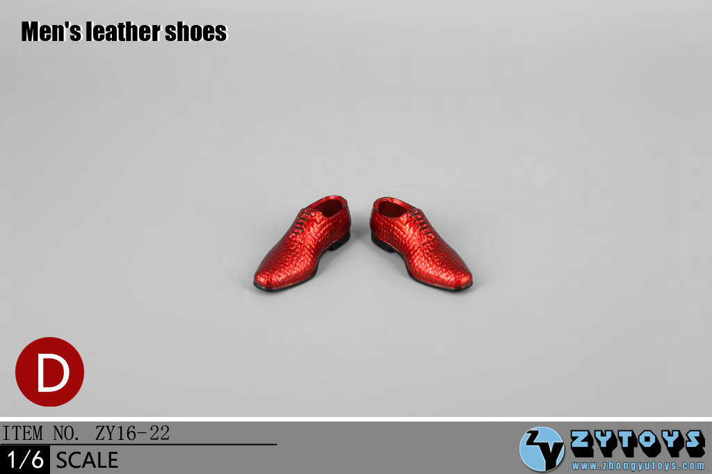 ZY Toys ZY16-23A Men's Leather Boots Black