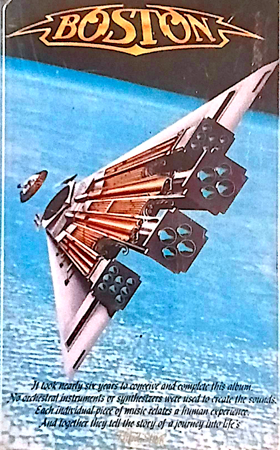 Boston Third Stage Album 1982 Peacock used cassette
