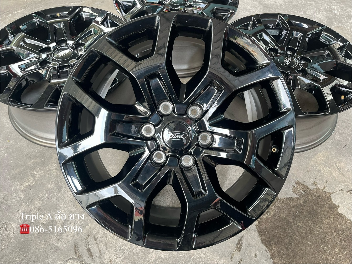 ✨ล้อแม็กป้ายแดง✨Ford Everest Next-Gen Sport ขอบ 20 สีดำแท้💯สวยกริ๊บ💖