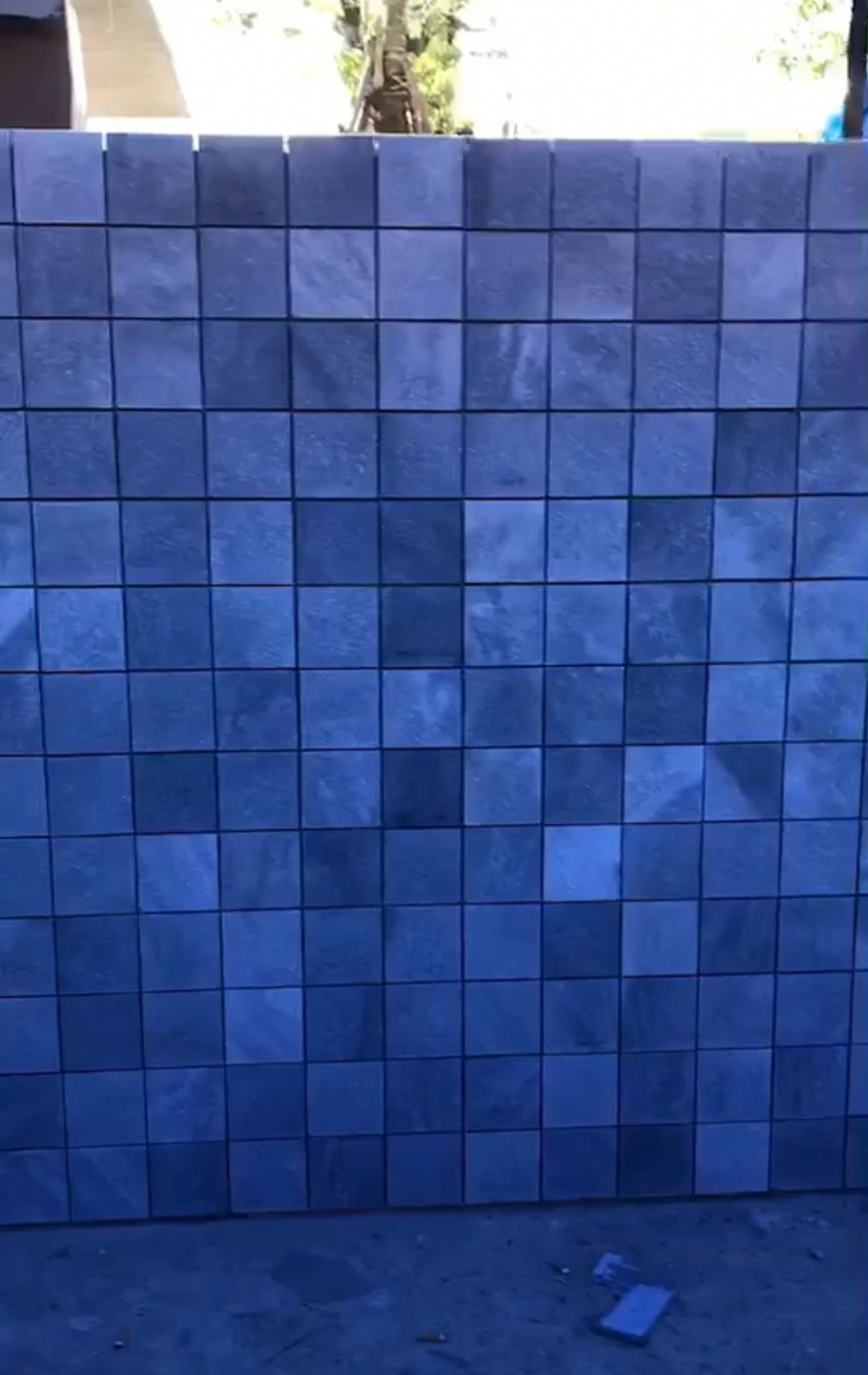 หินประดับ หินปูสระว่ายน้ำคริสตัลแบล็ค