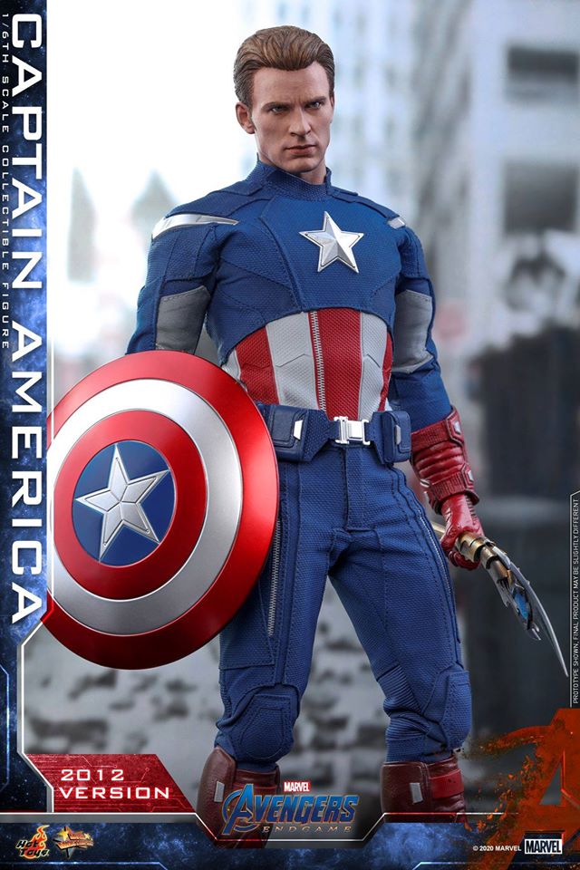 Hot Toys MMS563 Avengers: Endgame 1/6th - Captain America (2012 Version)