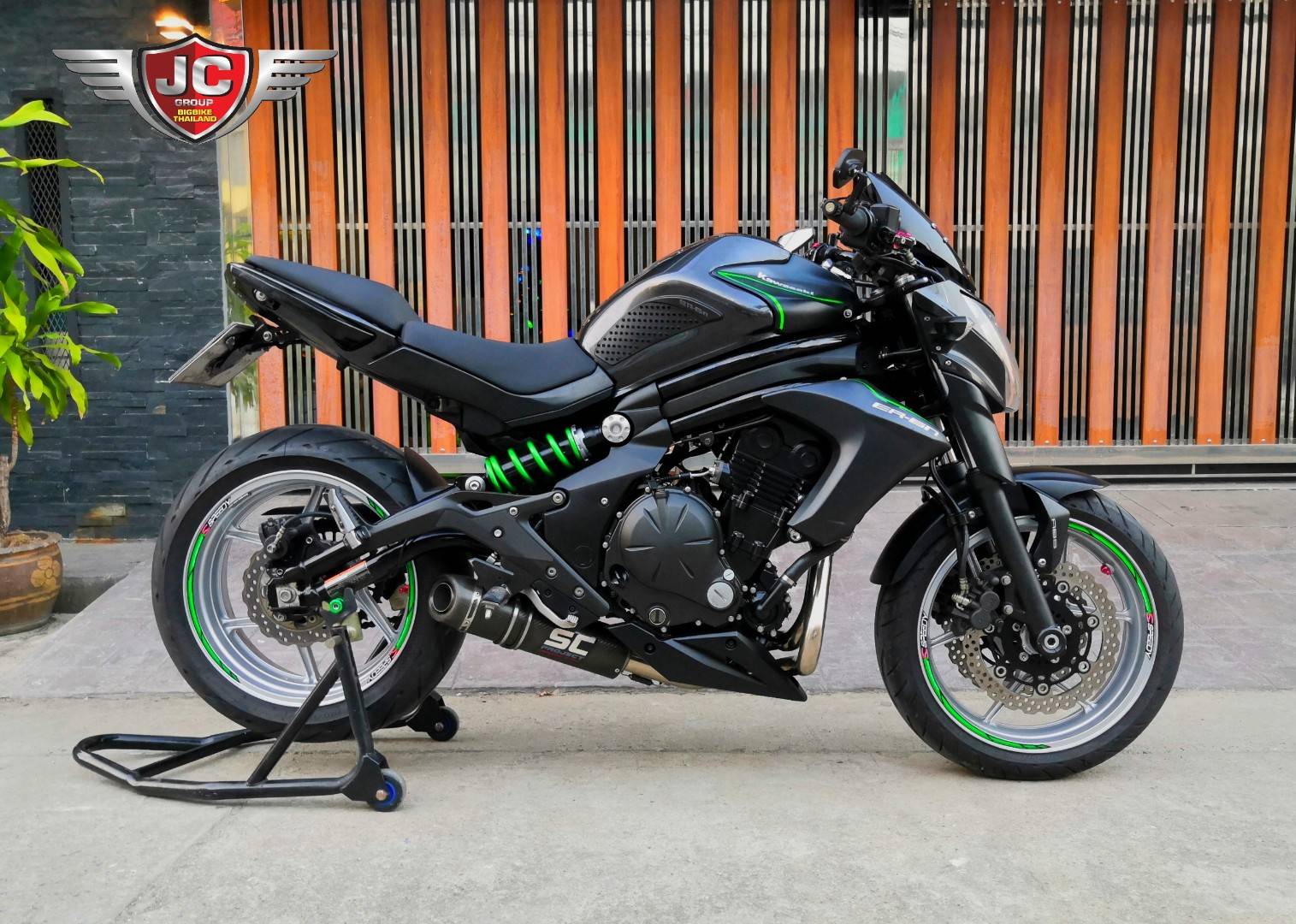 🤘 #ER6N ABS รถปลายปี2016แท้...ของแต่งแท้รอบคัน❗️ รถมือเดียวสภาพสวยกริ๊บ