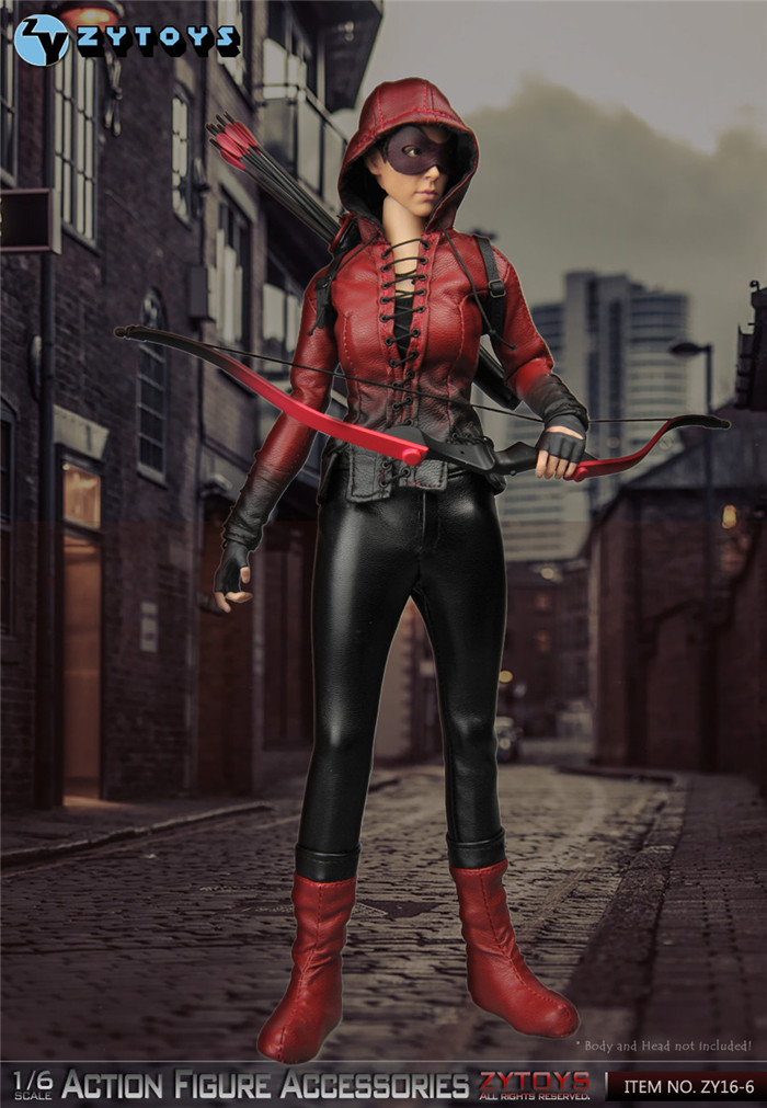 ZY TOYS ZY16-6 Red bow + Women leather set