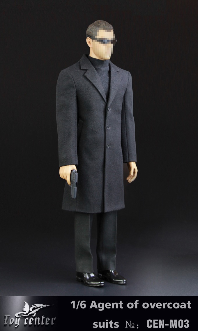 Toy center CEN-M-03 Agent of overcoat suits