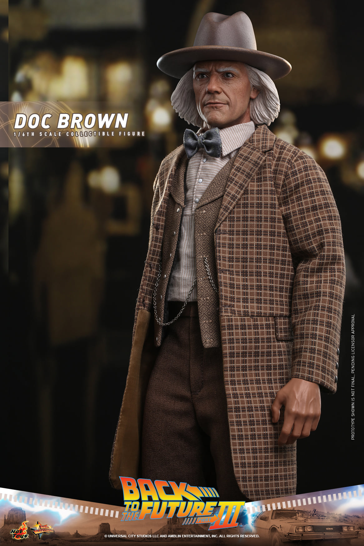 Hot Toys MMS617 1/6 Back to the Future Part III - Doc Brown