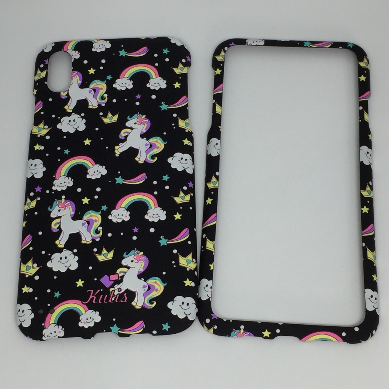 เคสคูทิส (Kutis) ไอโฟนXSMAX(ลาายม้าโพนี่สีดำ)