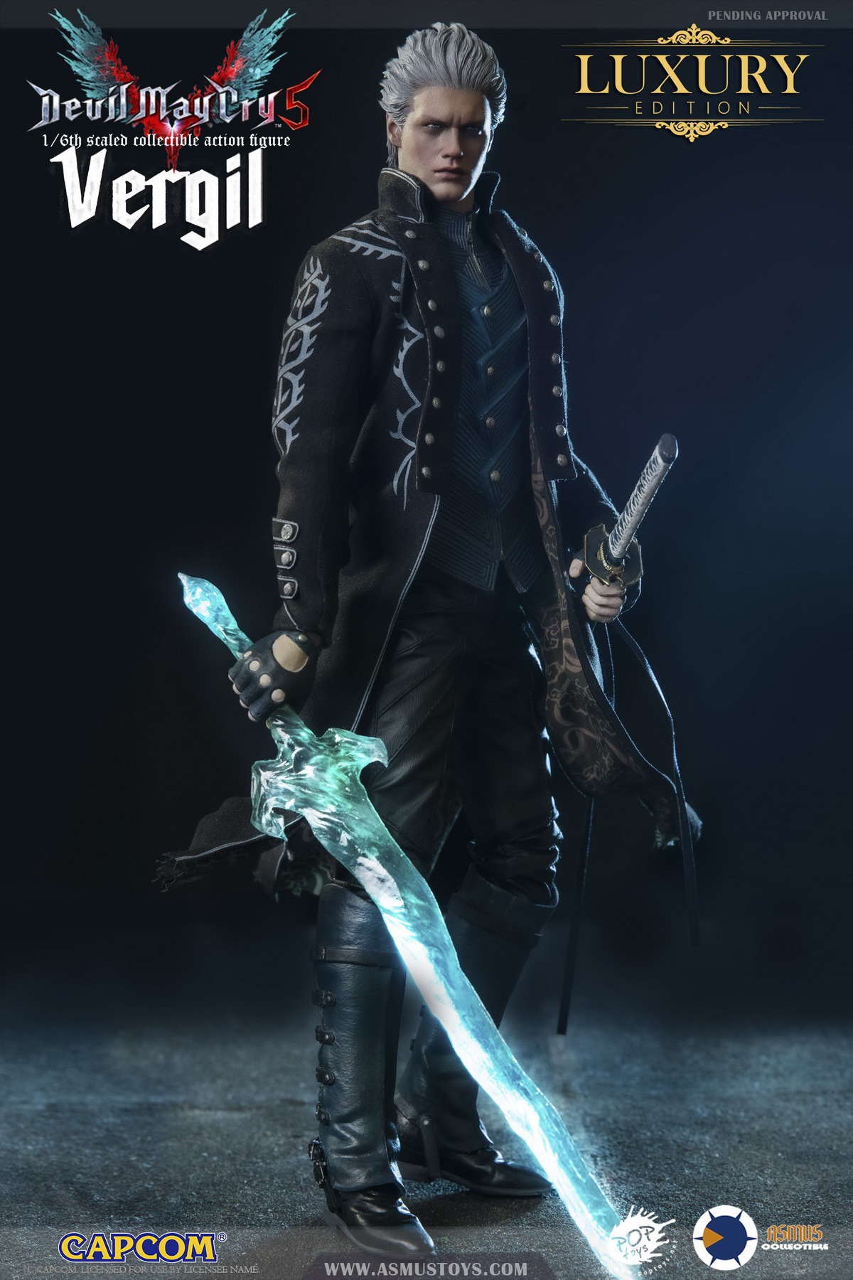 Asmus Toys DMC500LUX 1/6 Devil May Cry 5 - Vergil (Luxury Edition)