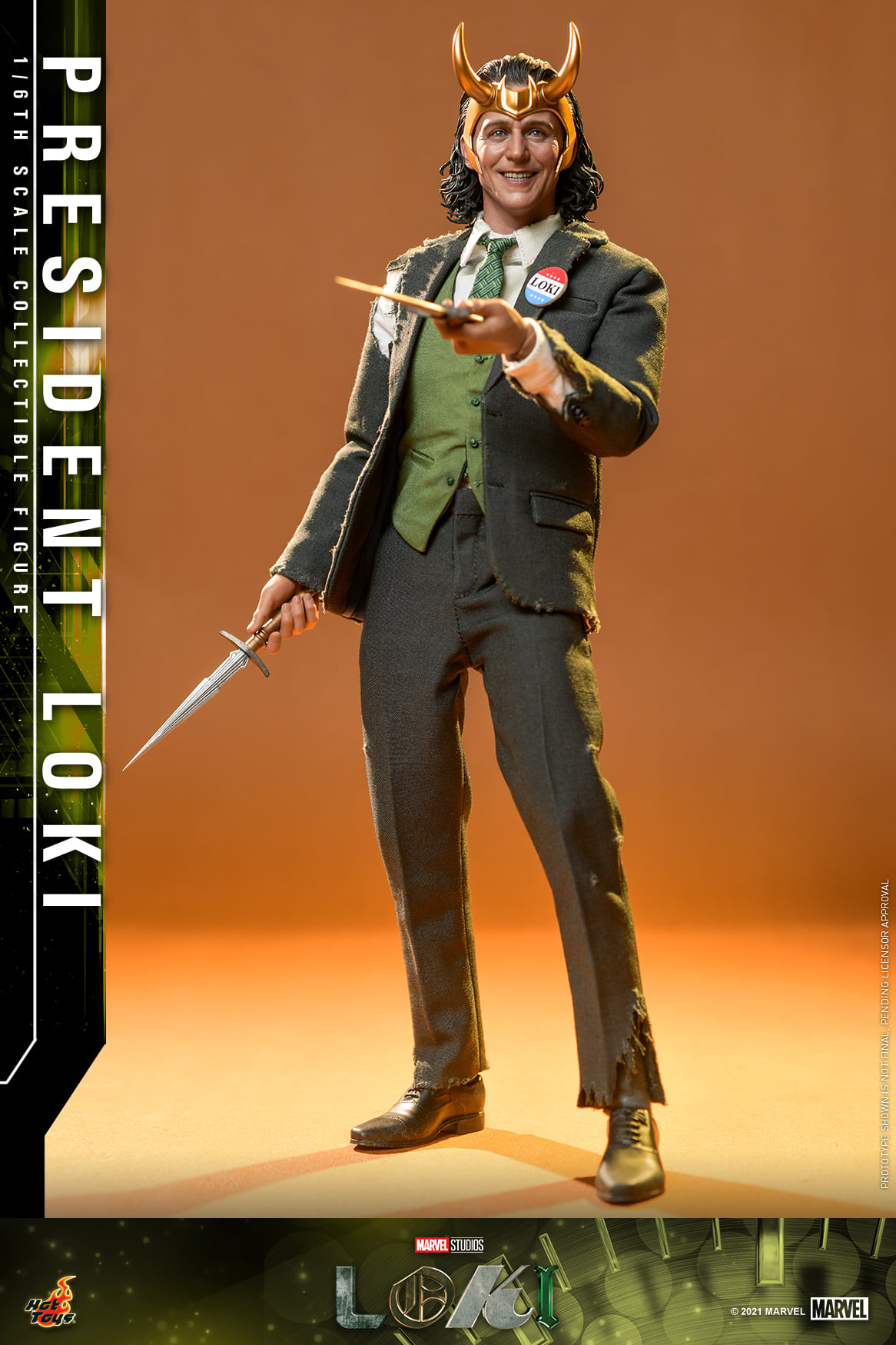 Hot Toys TMS066 1/6 Loki - President Loki