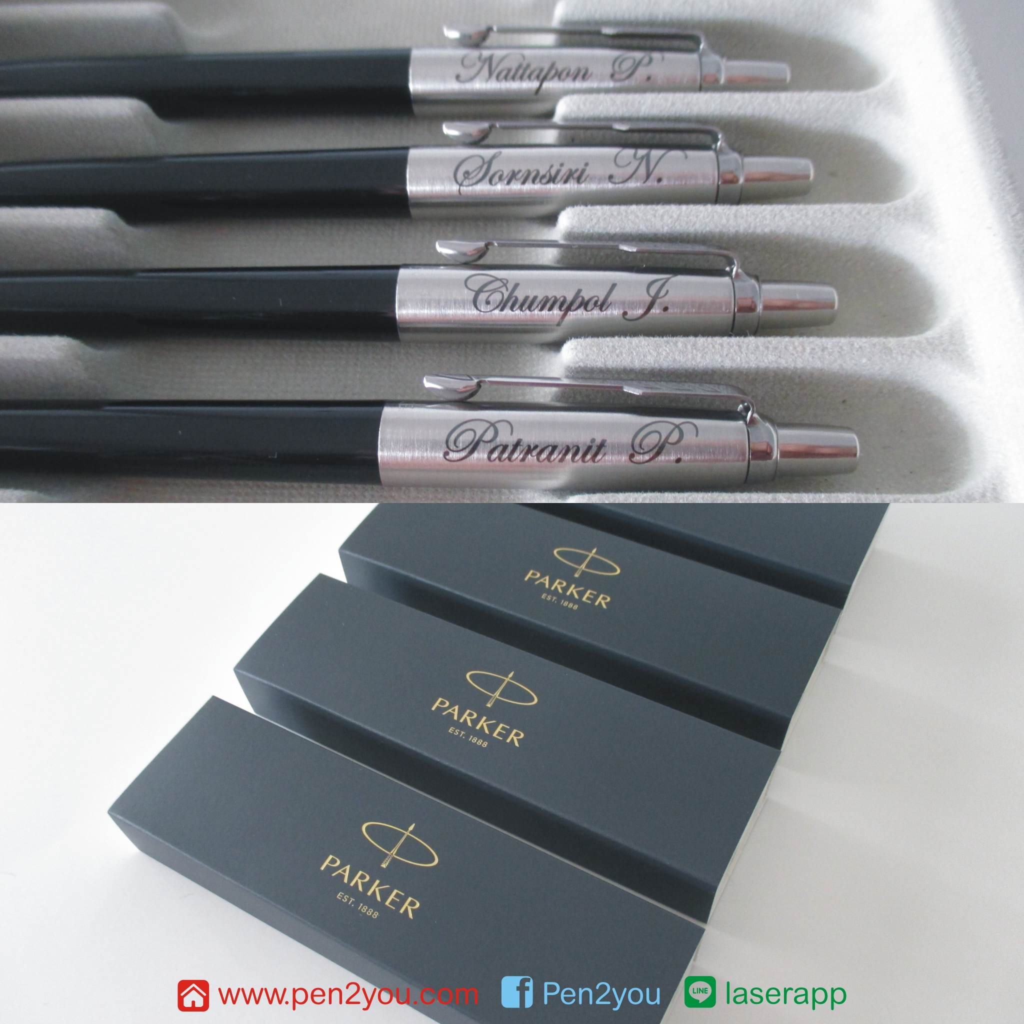 Parker ปากกาลูกลื่น จอตเตอร์ ดำ บอนสตรีท ซีที