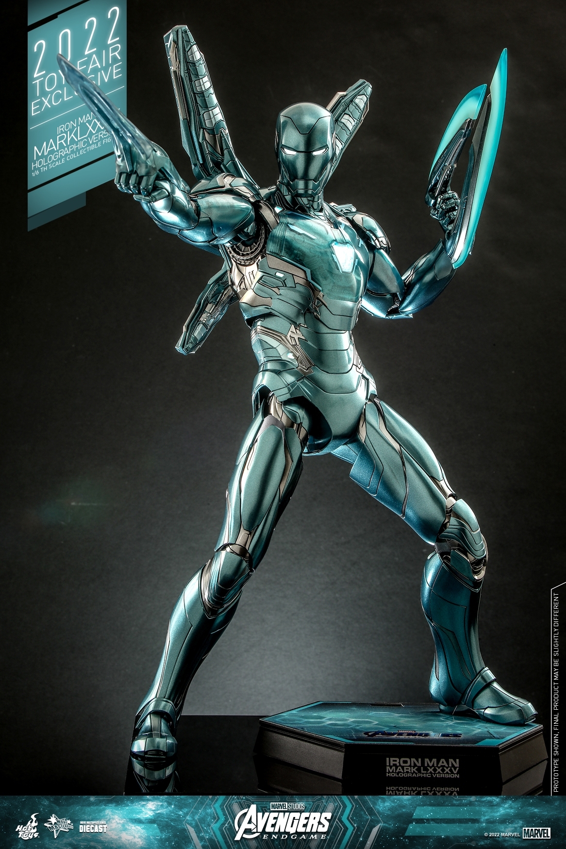 Hot Toys MMS646D45 1/6 Avengers: Endgame - Iron Man Mark LXXXV (Holographic Version) [Toy Fair exclusive]