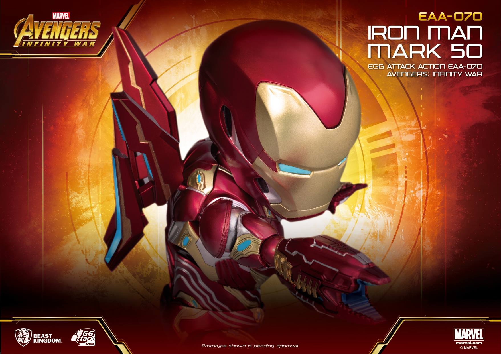 Beast Kingdom EAA070 Avengers: Infinity War - Iron Man MK50