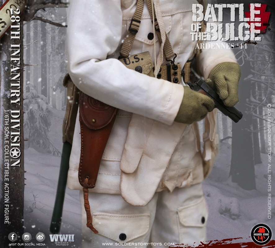 Soldier Story SS-111 WWII Series 28th Infantry Division 1/6 Battle of the Bulge - Ardennes '44
