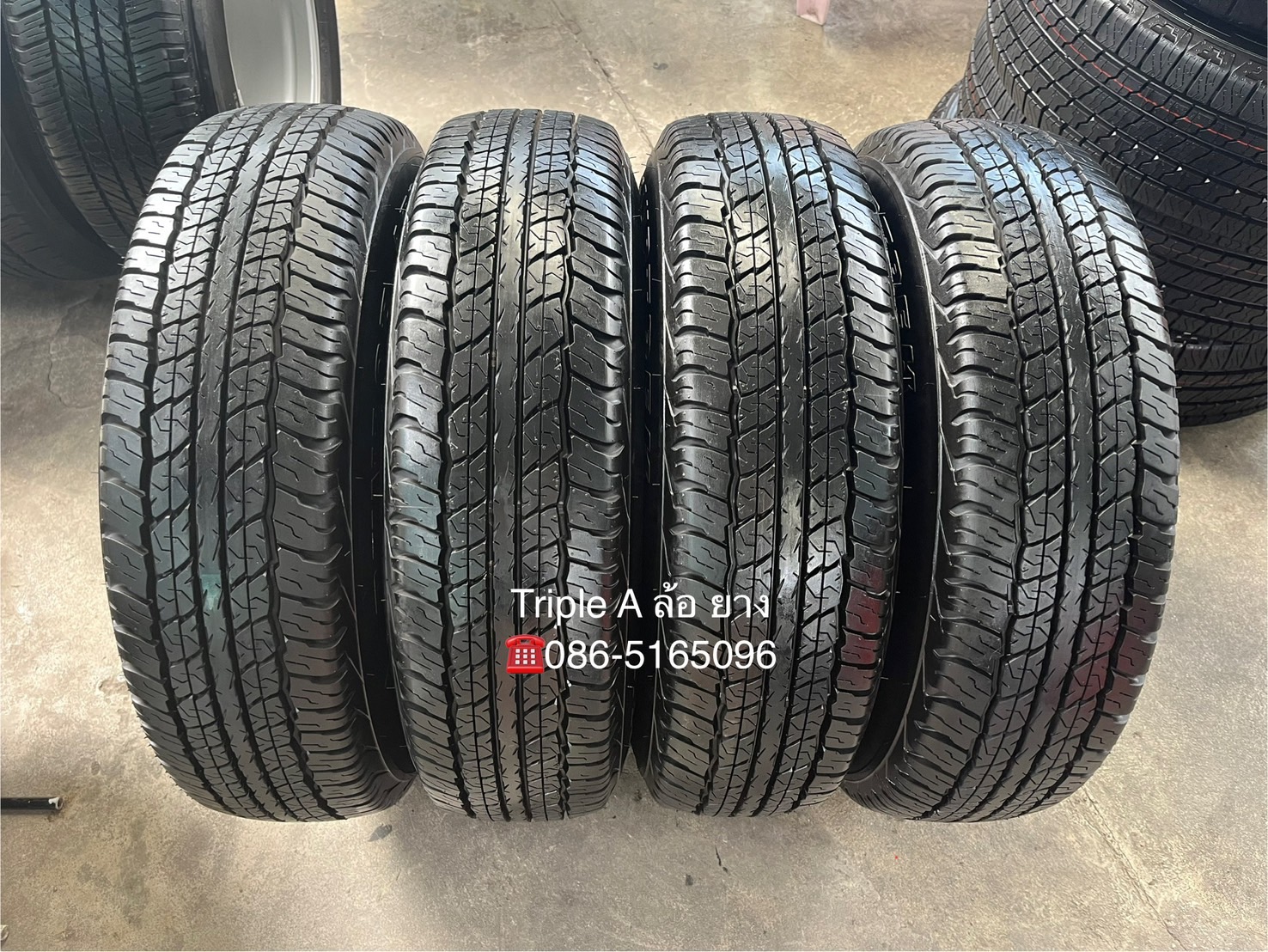 ✨ยางป้ายแดง✨205R16 Dunlop💖สวยกริ๊บ💖เหมาะสำหรับ รถกระบะตัวเตี้ย ,รถกระบะสายบรรทุก