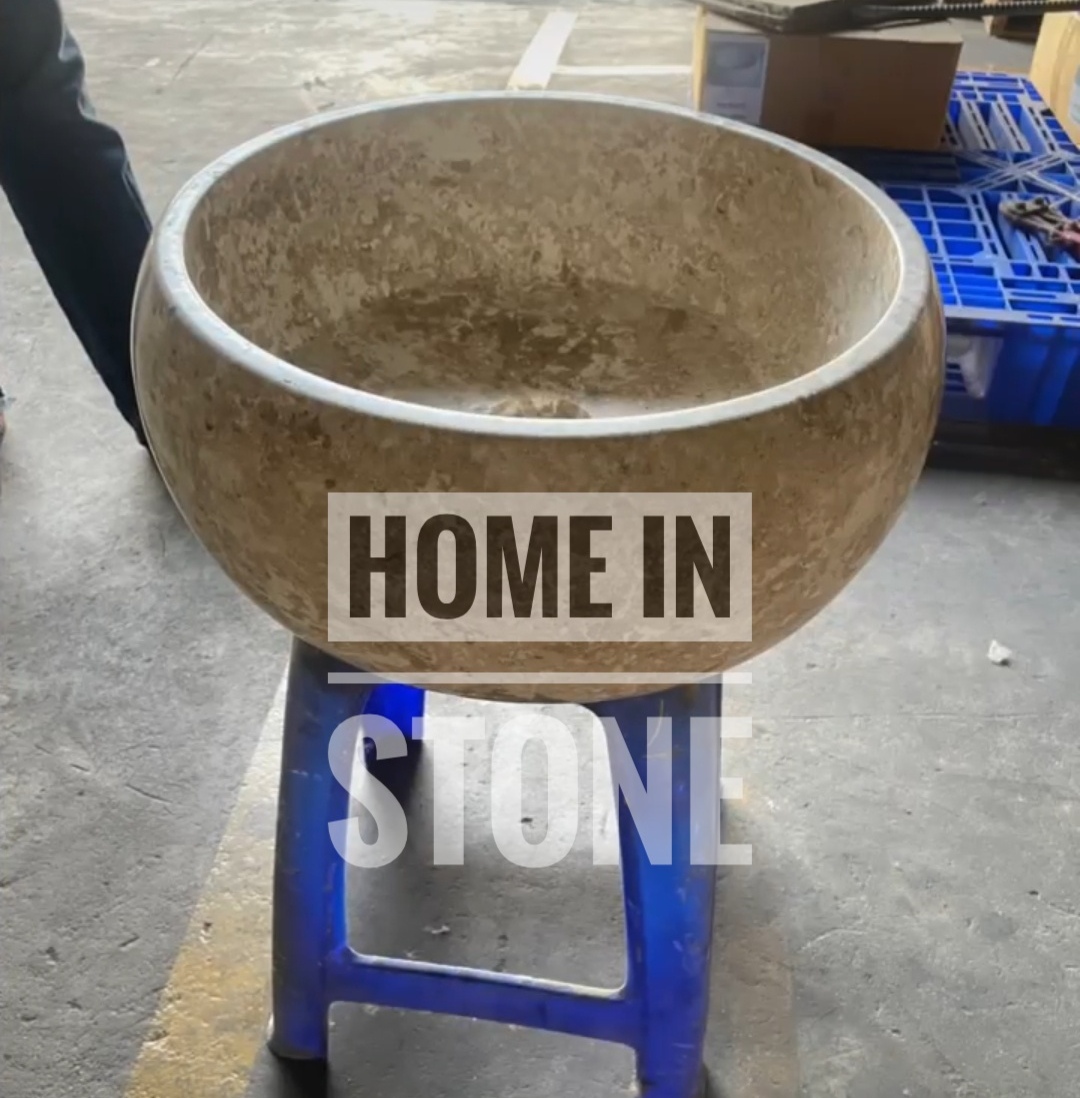 อ่างหินอ่อนทำจากหินอ่อนแม่น้ำ มีให้เลือกหลากหลาย