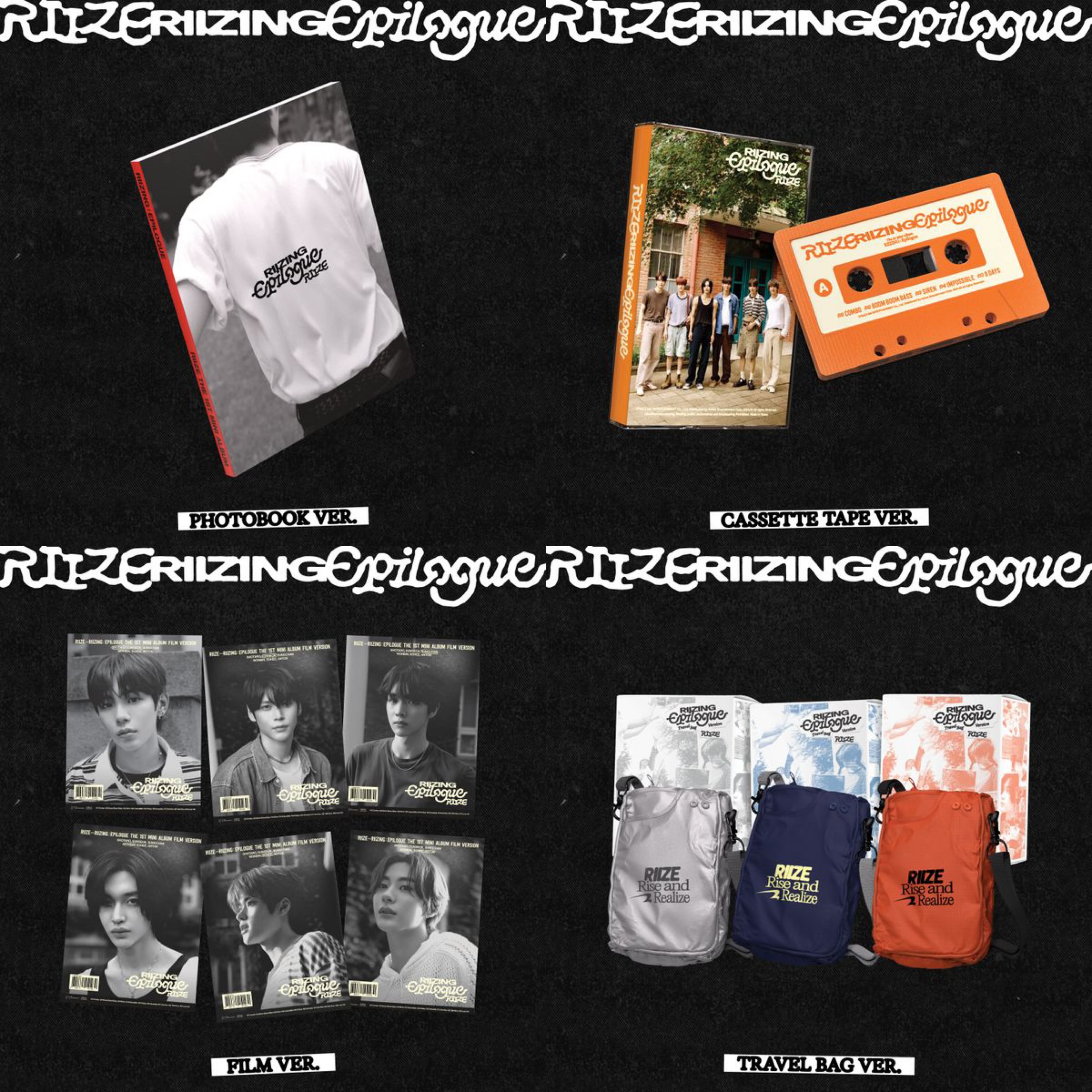[รับกด+นำเข้าสินค้า] RIIZE - 1ST MINI ALBUM RIIZING : Epilogue