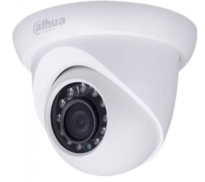 2MP IP CAMEREA แบบ METAL DOME 2.8MM IR30 IP67 H.265+ POE //DH-SE125(2.8MM)