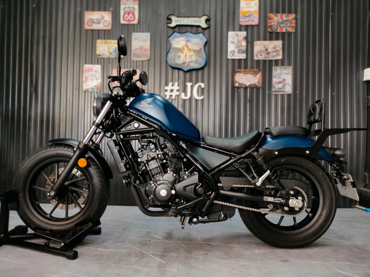 Cruiser รุ่นเล็กเข้าใหม่อีกคัน HONDA REBEL300 โฉม LED ปี2020 ✨นางฟ้าสวยใส✨ หาตัวจับยาก