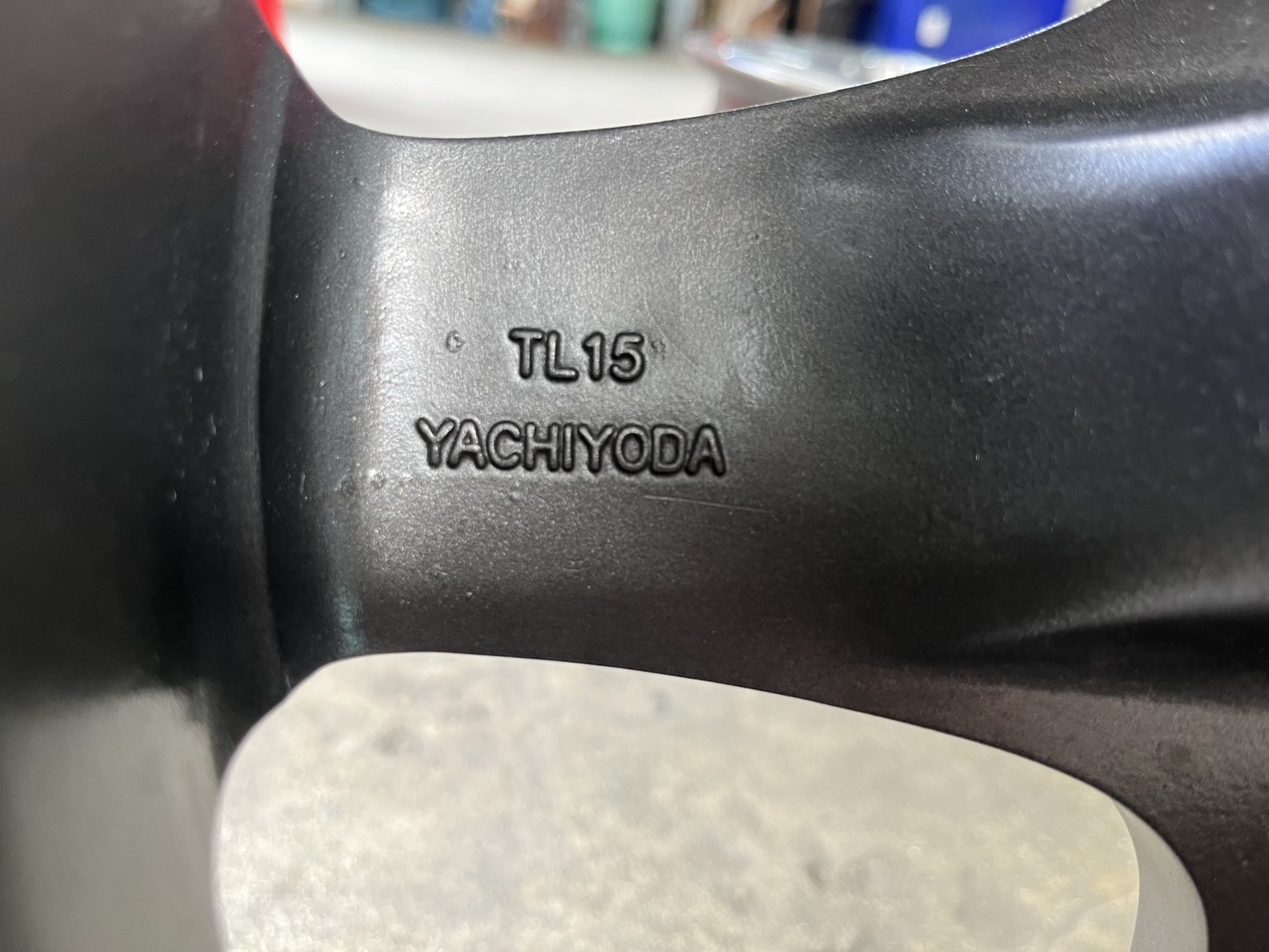 ✨ล้อแม็ก 5รู114✨Yachiyoda ขอบ 15 สีเทากัน💖สวยกริ๊บ💖