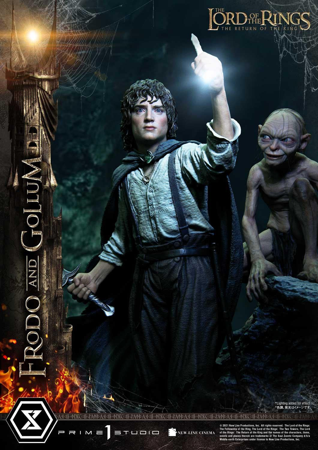 Prime 1 Studio PMLOTR-07 1/4 The Lord of the Rings: The Return of the King - Frodo and Gollum