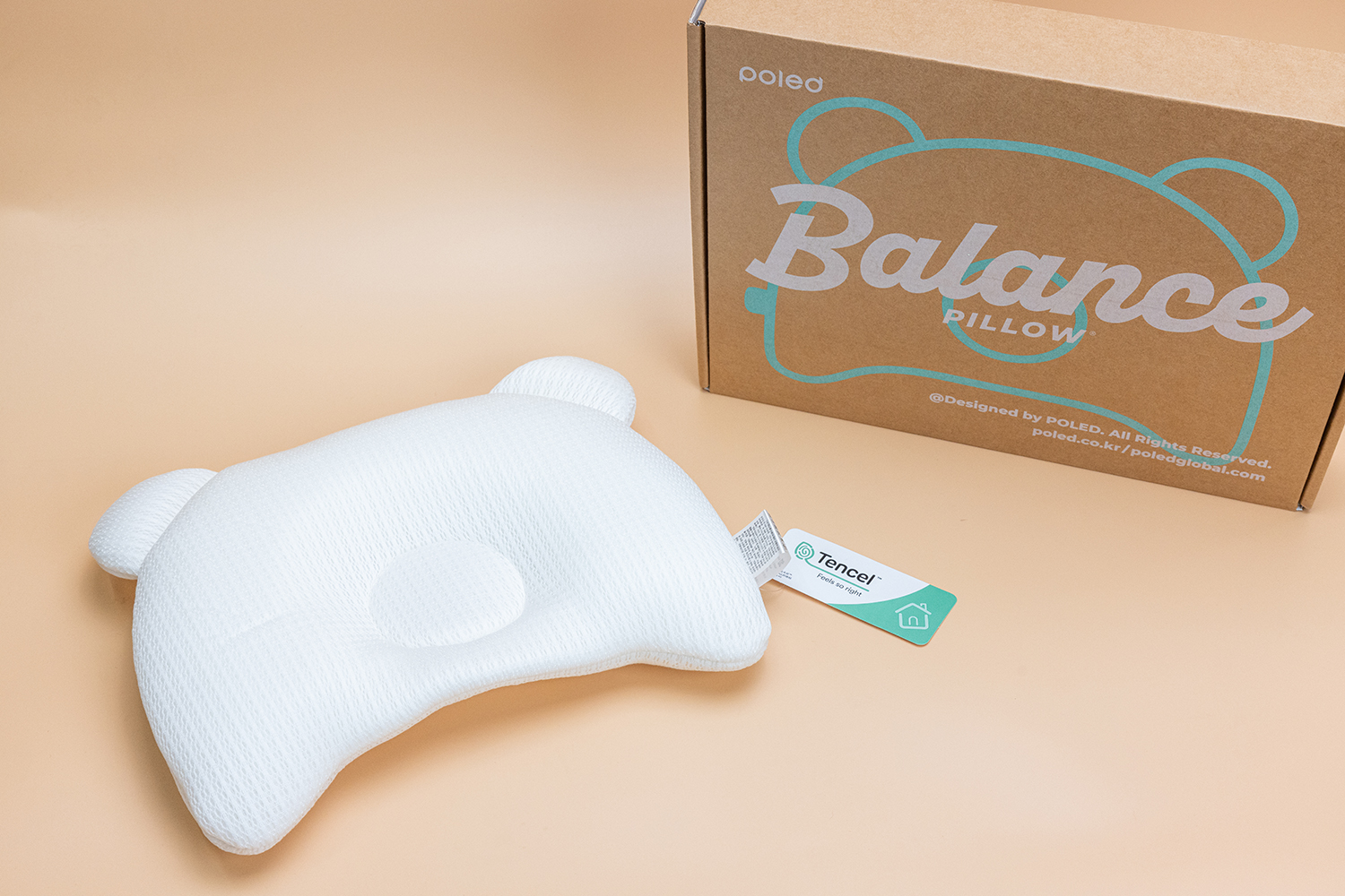 หมอนหัวสวย ช่วยได้จริง จากประเทศเกาหลี ที่ดาราเซเลปเกาหลีใช้จริง POLED Balance Pillow (MADE in KOREA) หมอนเด็กทารกแบบพรีเมี่ยม Poled Airluv Balance Pillow ให้ความรู้สึกนิ่ม นอนสบาย ให้ลูกน้อยฝันหวานได้นานขึ้น
