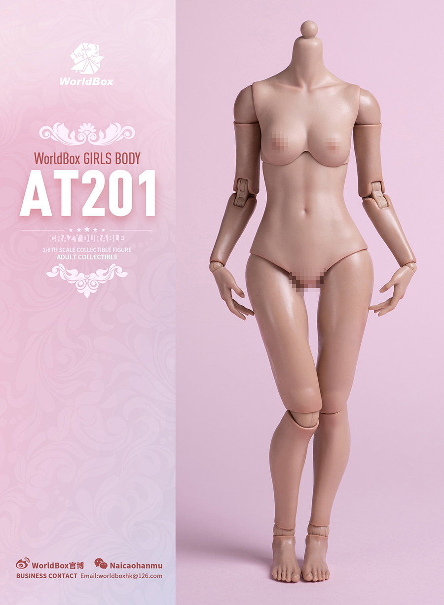 WorldBox AT201W 1/6 Girl Body Wheat Color
