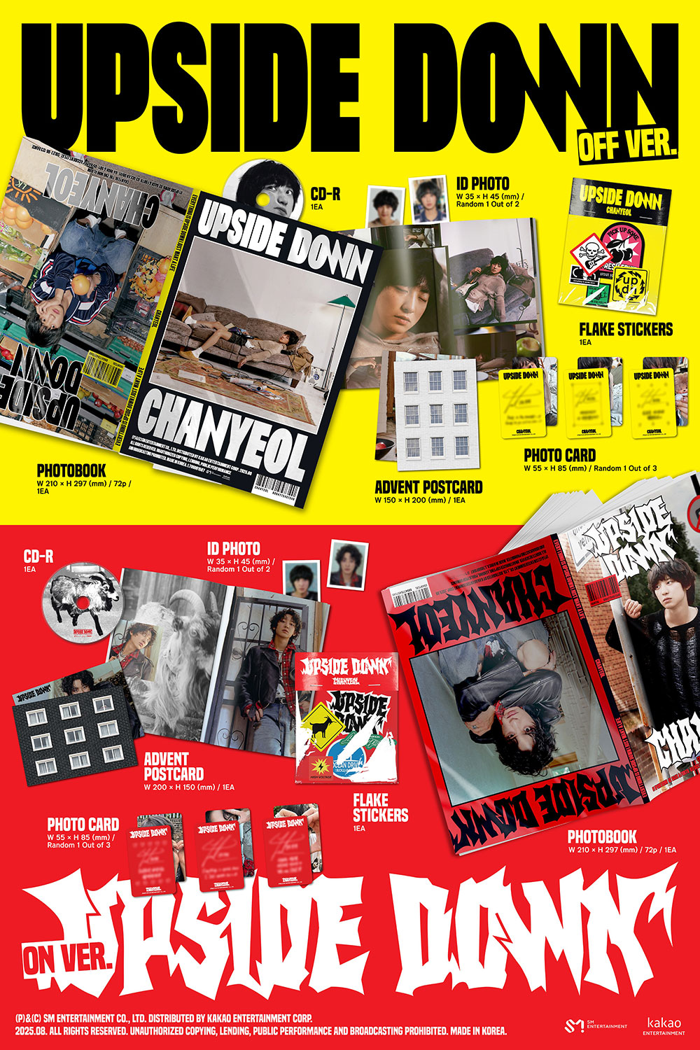 [PRE] CHANYEOL - 2nd Mini Album Upside Down
