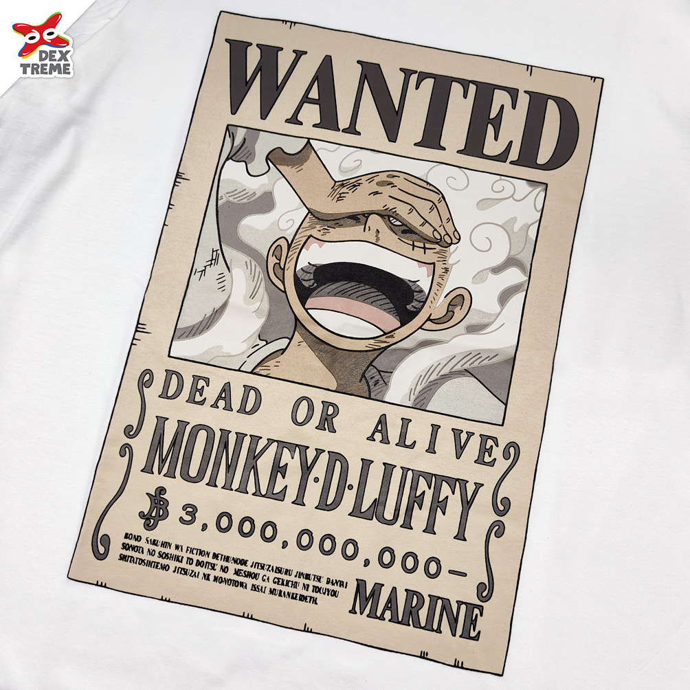 เสื้อวันพีซ Tees OP Luffy GEAR5