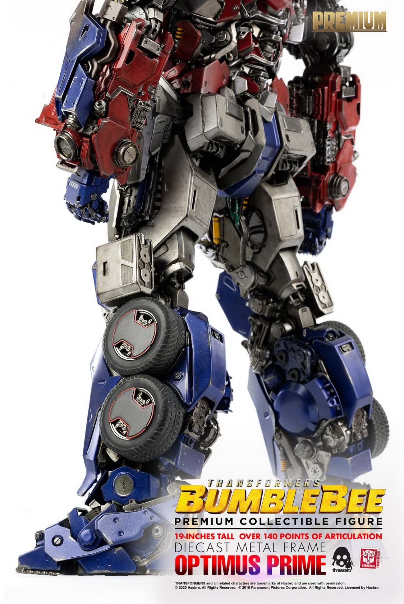 threezero 3Z0162 Transformers: BumbleBee - PREMIUM Optimus Prime