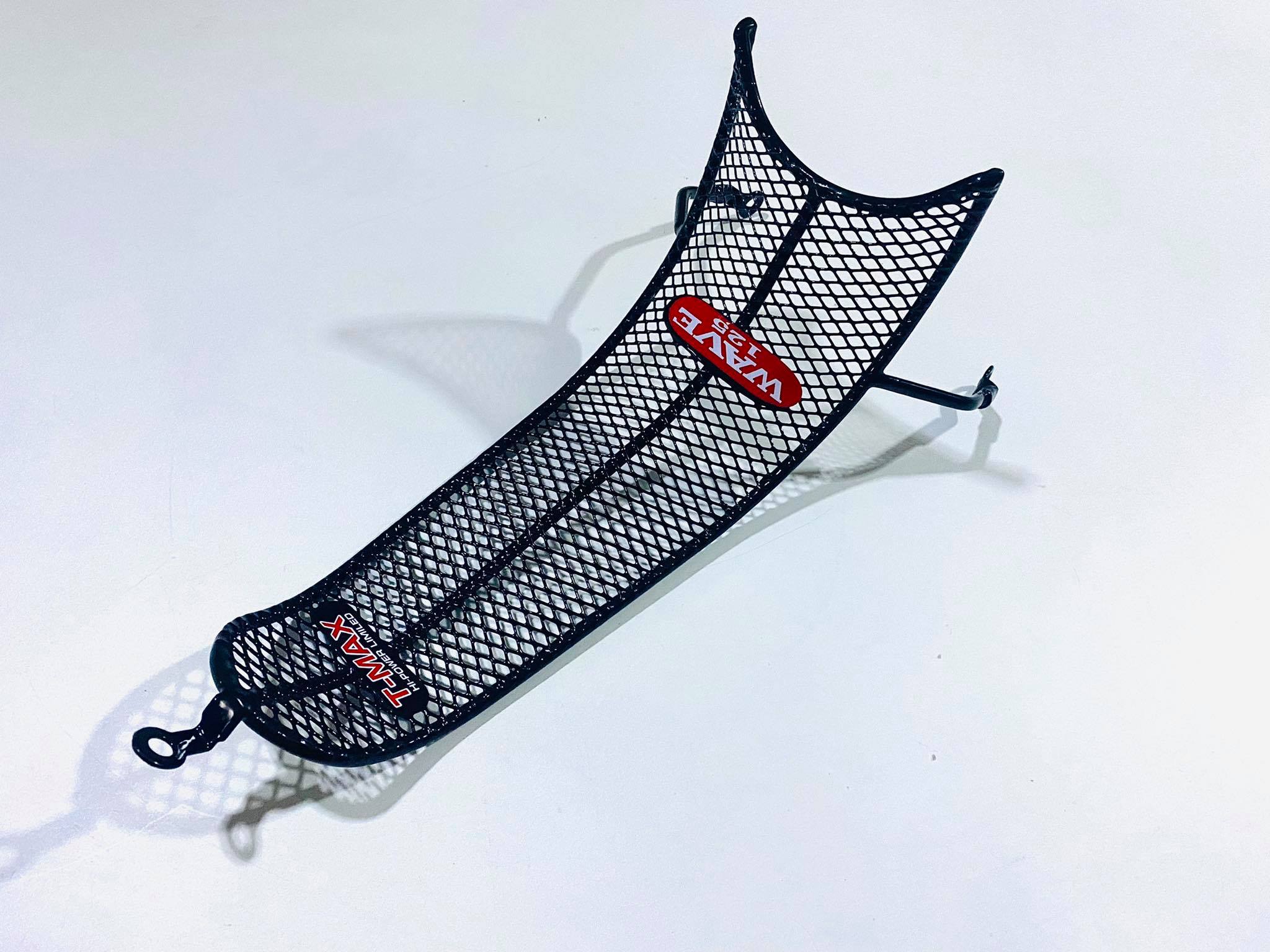 กันลายเวฟ 125 , เวฟ 125R ,เวฟ125S ตะข่ายเหล็ก สีดำ