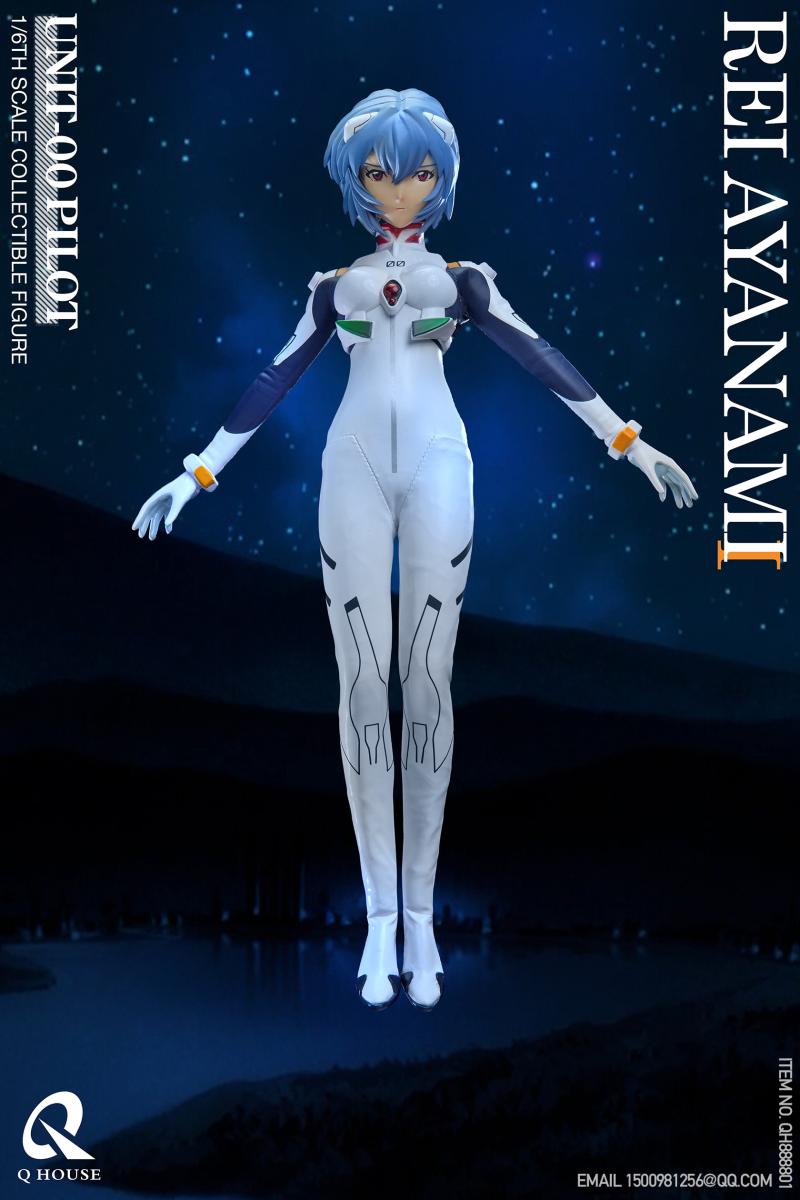 Q HOUSE QH888801 1/6 UNIT-00 PILOT - REI AYANAMI