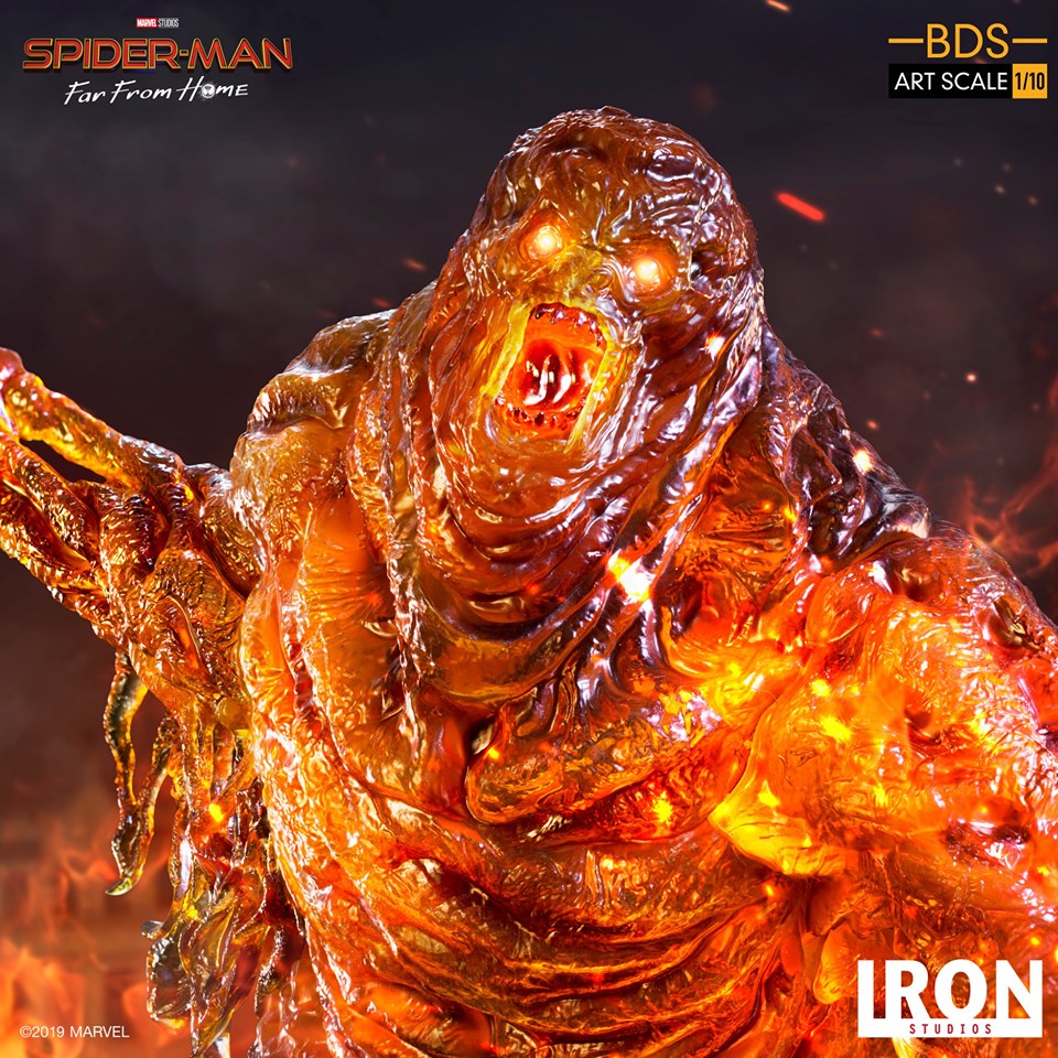 Iron Studios BDS Art Scale 1/10 Spider-Man: Far From Home - Molten-Man