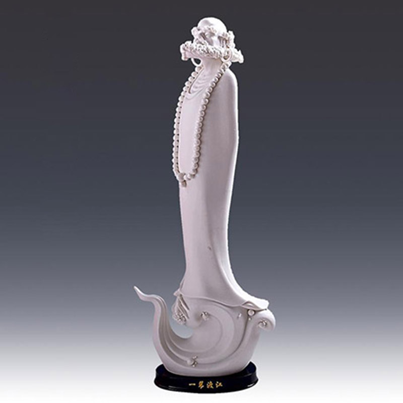 พระอรหันต์ นิกานเซน งานเซรามิก ตบแต่งห้องรับแขก /สูง 47 cm.