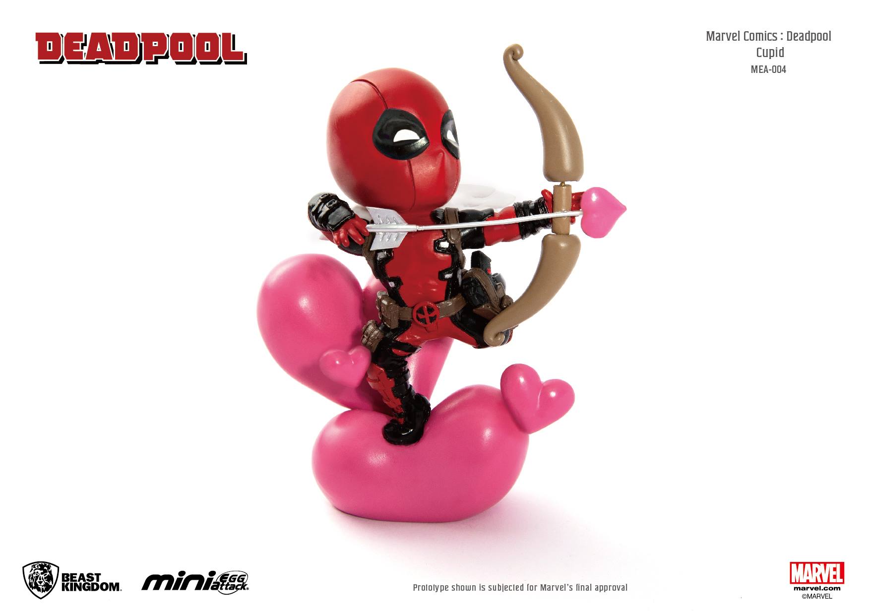 Beast Kingdom 4" Mini Egg Attack MEA-004 Marvel Comics - Deadpool