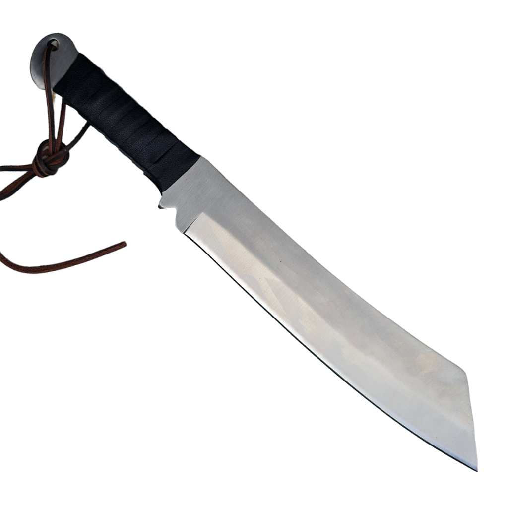 มีดเดินป่า มีดใบตาย RAMBO IV (RAMBO 4) Machete Knife ขนาด 16.5 นิ้ว (42 ซม.) พร้อมซองหนังสำหรับเก็บมีด