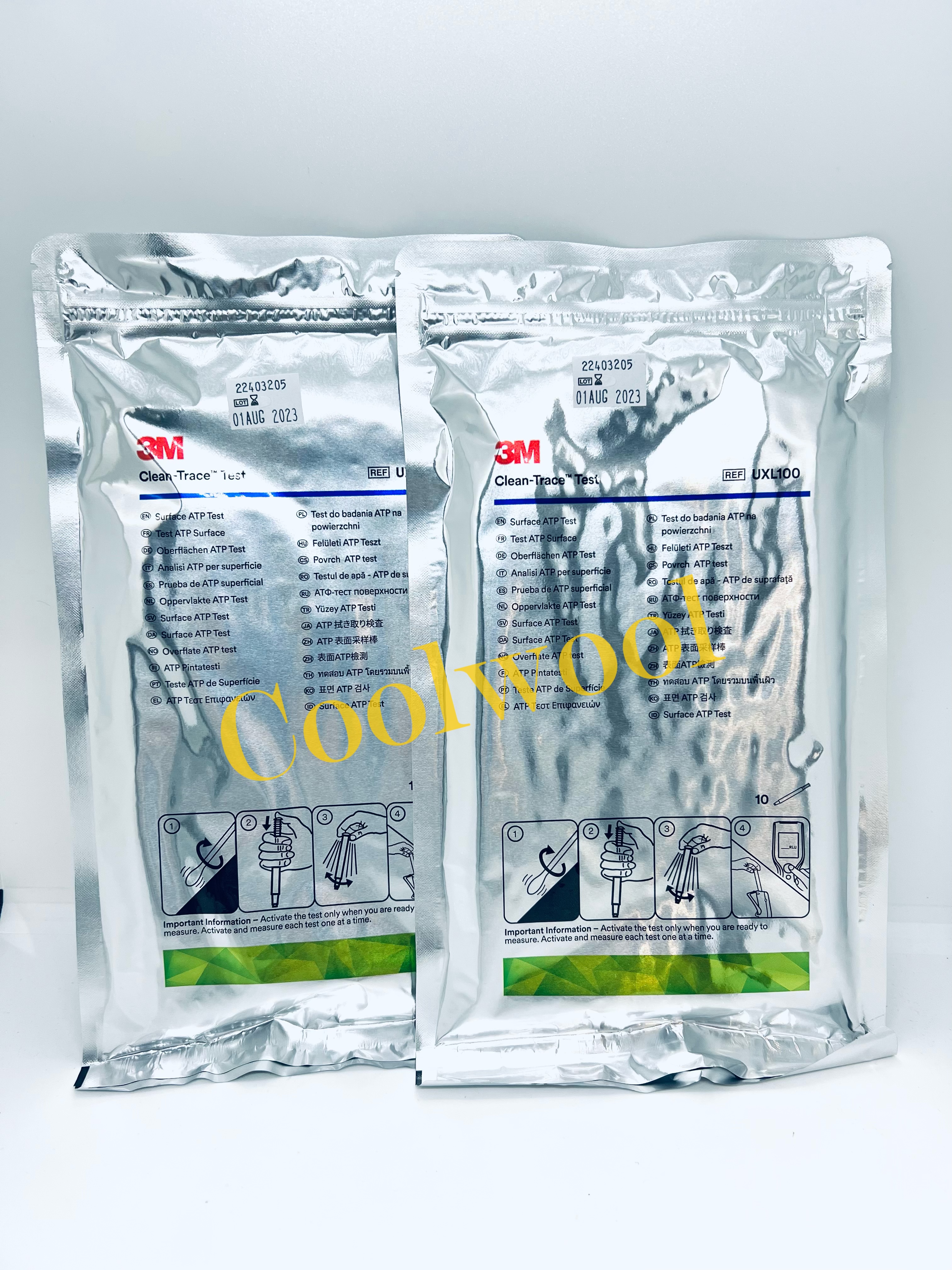 Neogen™ Clean-Trace™ สวอปสำหรับตรวจหา ATP บนพื้นผิว, UXL100, 100 ก้าน/กล่อง