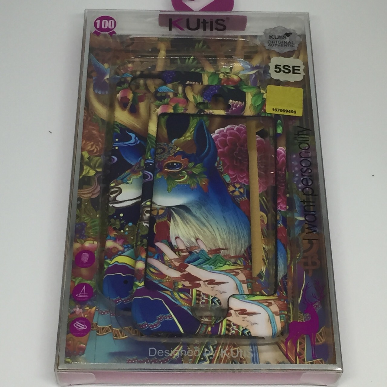 เคสคูทิส (Kutis) ไอโฟน5,5S (ลายกวางไม่มีเขา)