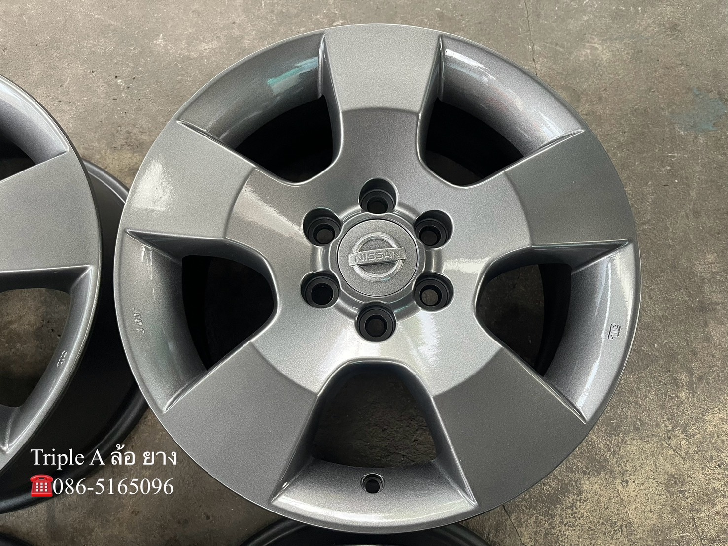 ✨ล้อแม็ก 6รู114✨Nissan Navara ขอบ 16 สีไฮเปอร์💖สวยกริ๊บ💖