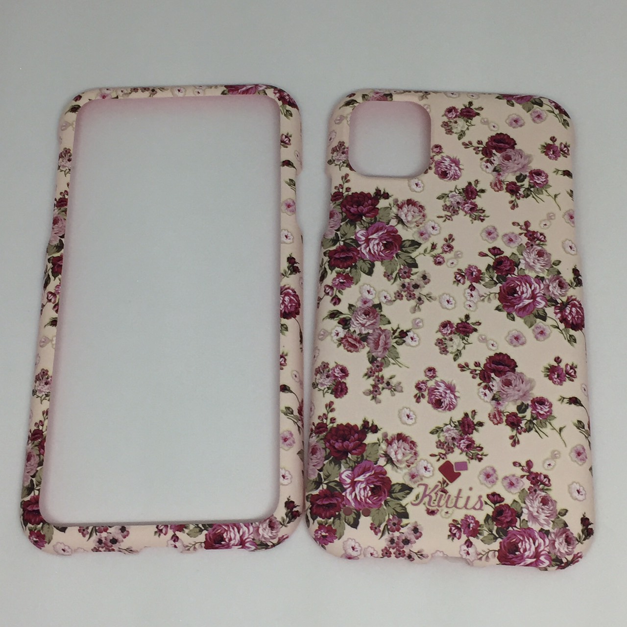 เคสคูทิส(Kutis)ไอโฟน11G (ลายดอกไม้new)มาใหม่ เคสประกบหน้า-หลัง เคสเรืองแสง เคสลายวินเทจ ร้านSuperhero KLongthom