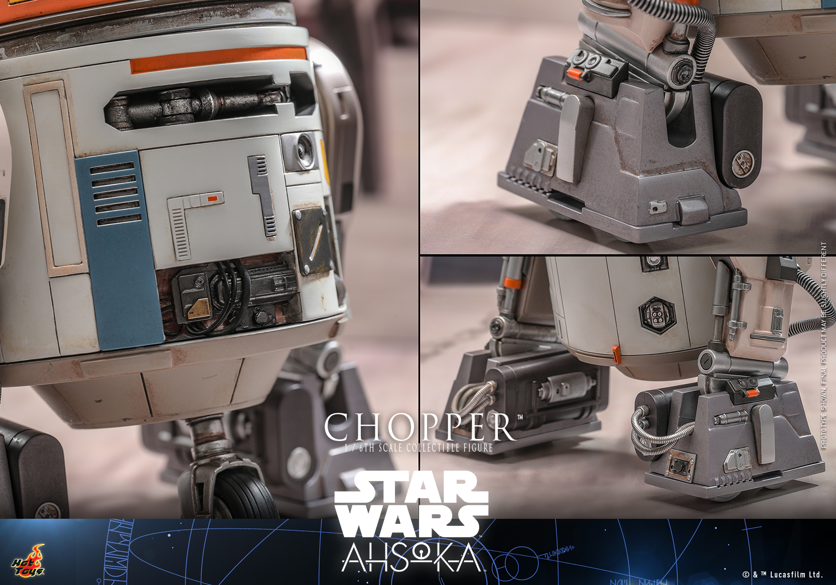 Hot Toys TMS112 1/6 Star Wars: Ahsoka™ - Chopper™