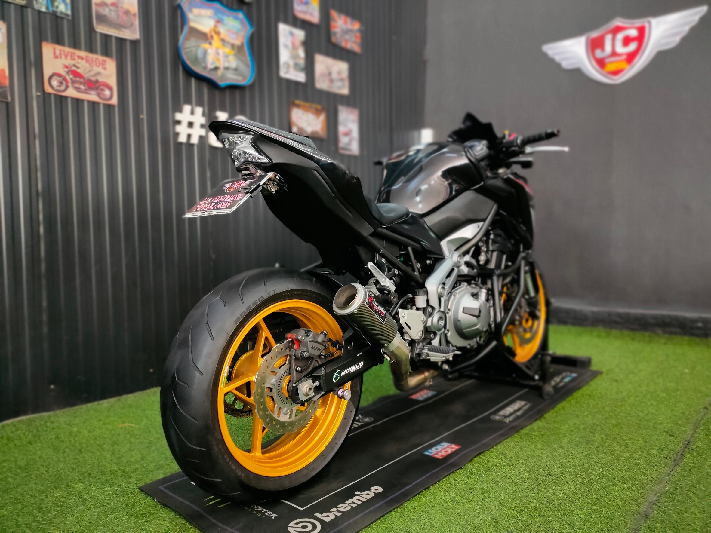 🦏 ทรงดีโปร ⭕ บาทจัดเต็ม‼️ KAWASAKI Z900abs ปี 2018 มือเดียว ของแต่งรอบคัน 🤟