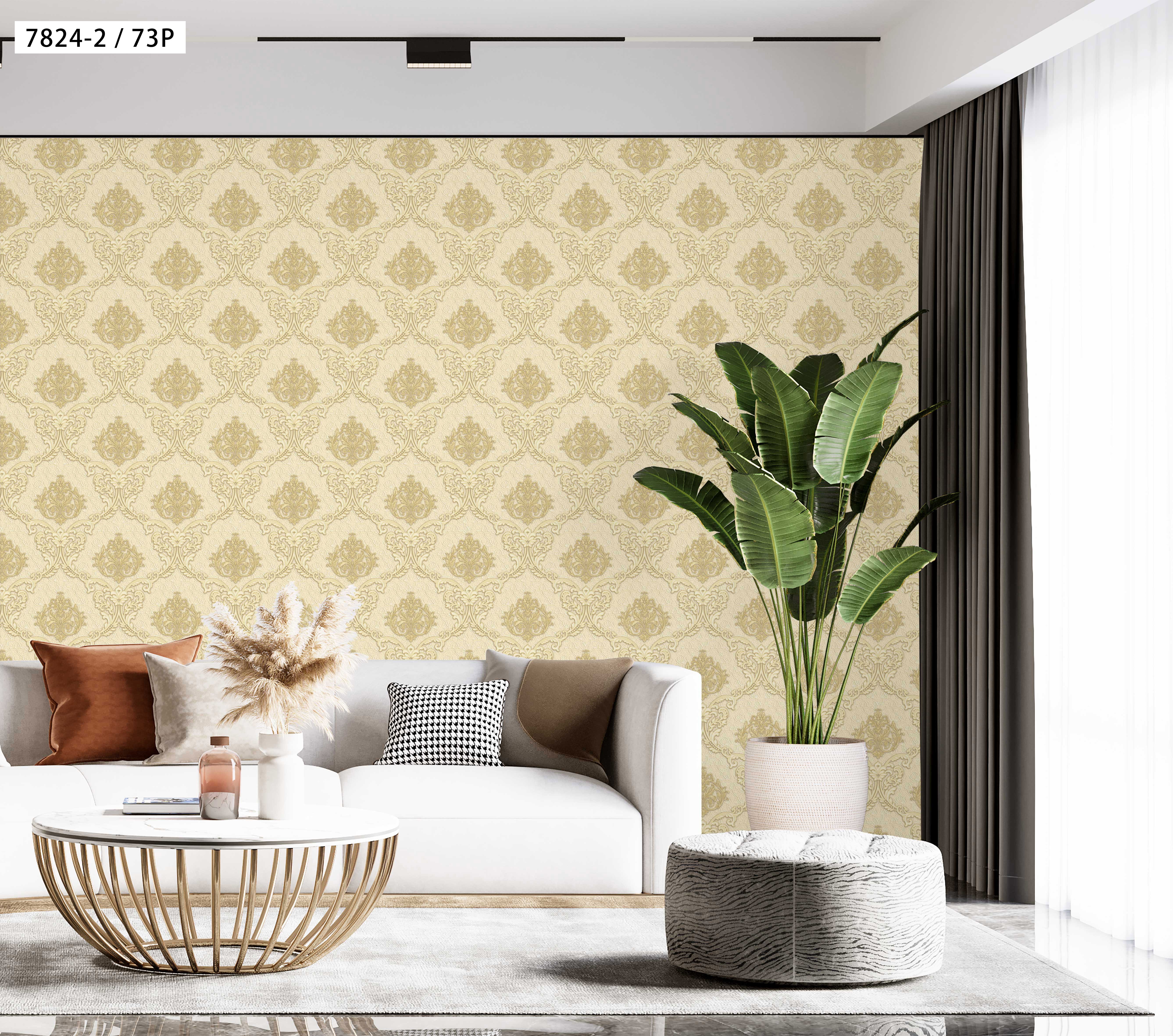 Galaxy - BW Collection ลายวินเทจ-ดามัสก์