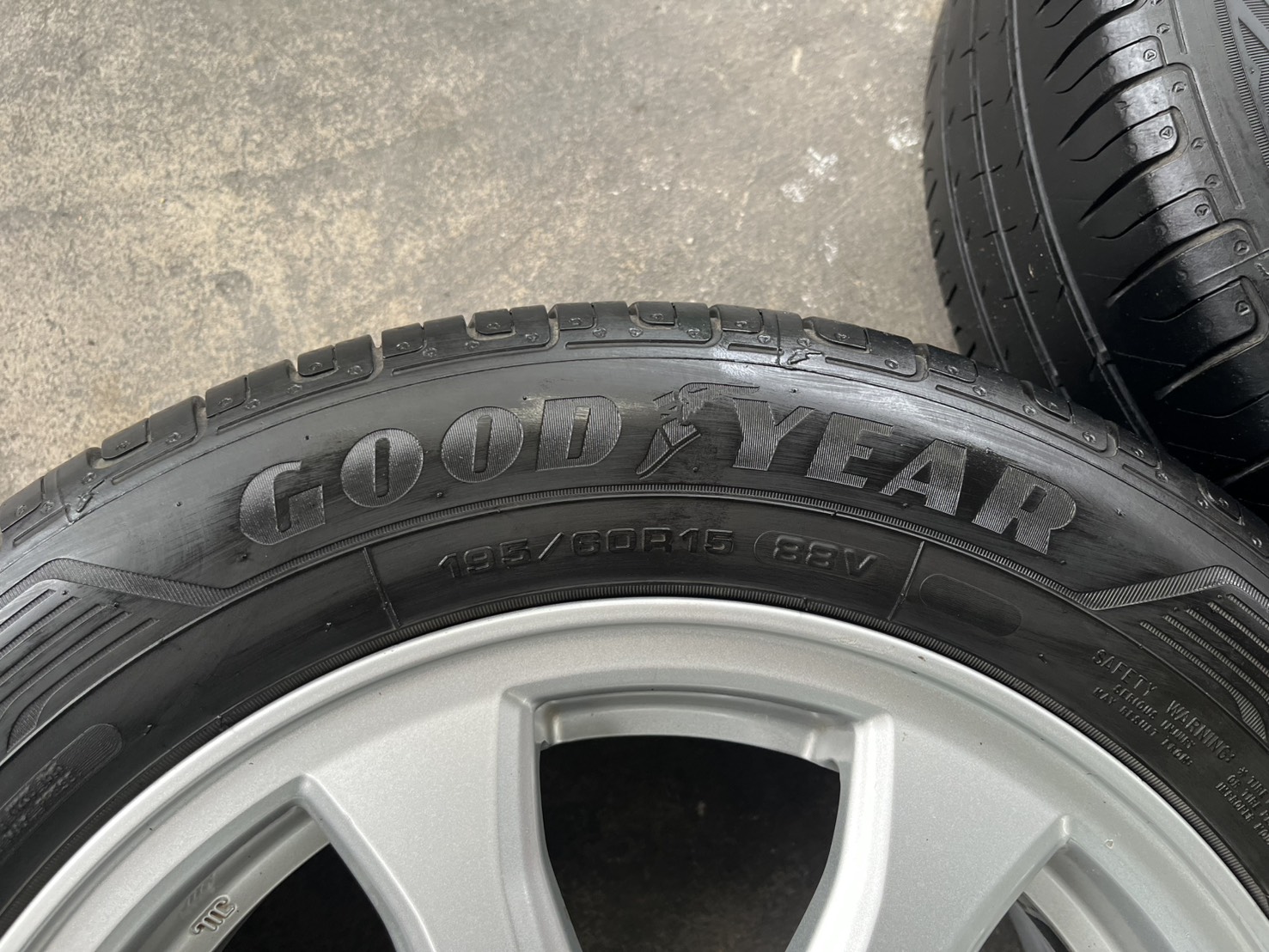 ✨ล้อแม็ก 5รู114✨Honda Civic FB ขอบ 15 พร้อมยาง 195-60-15 Goodyear🌟ปลายปี 23🌟