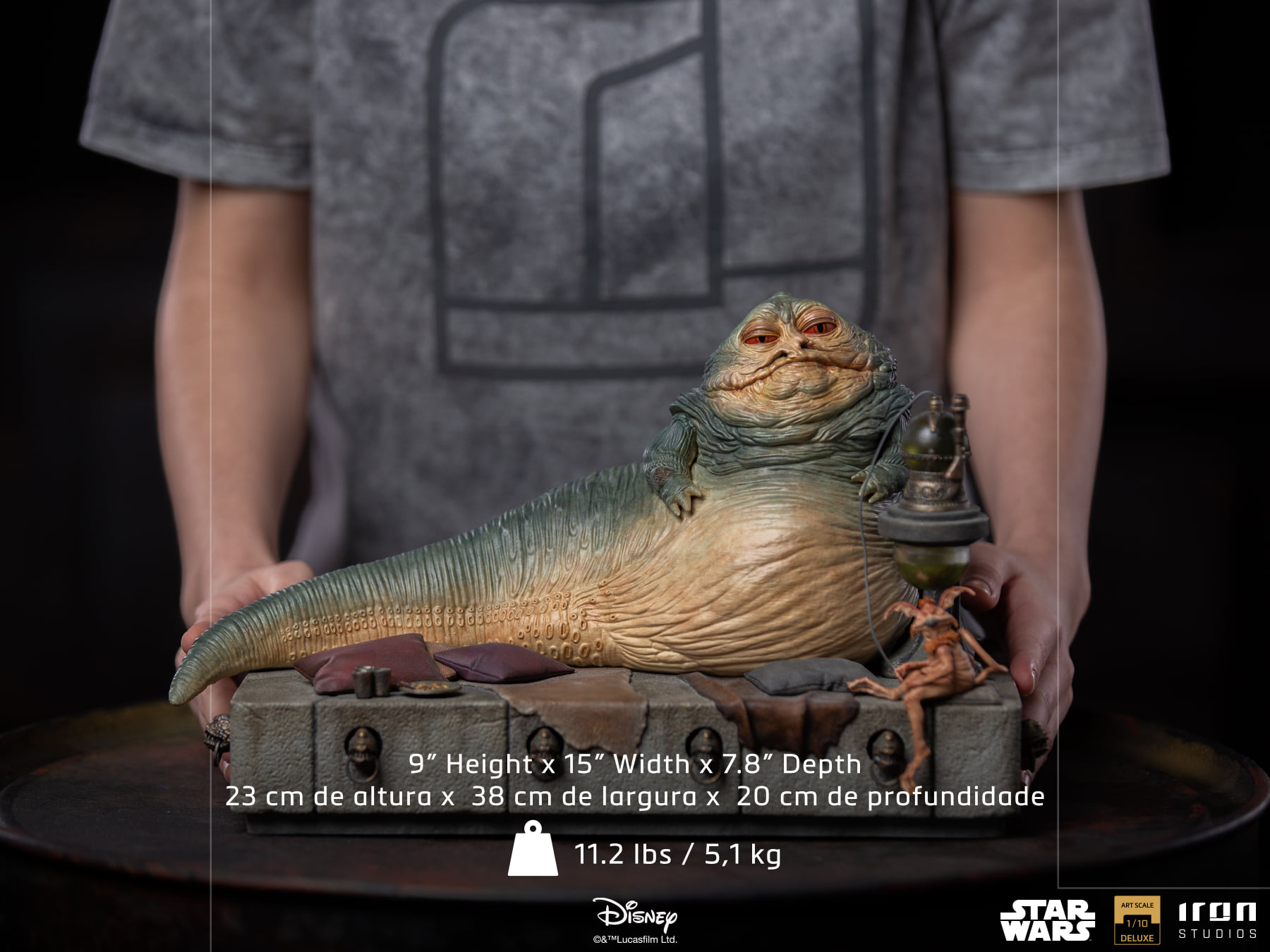 Iron Studios BDS Art Scale 1/10 Star Wars - Jabba The Hutt