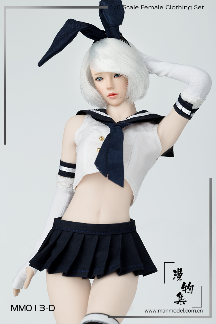 Manmodel MM013 Two-dimensional sailor suit rabbit ear suit