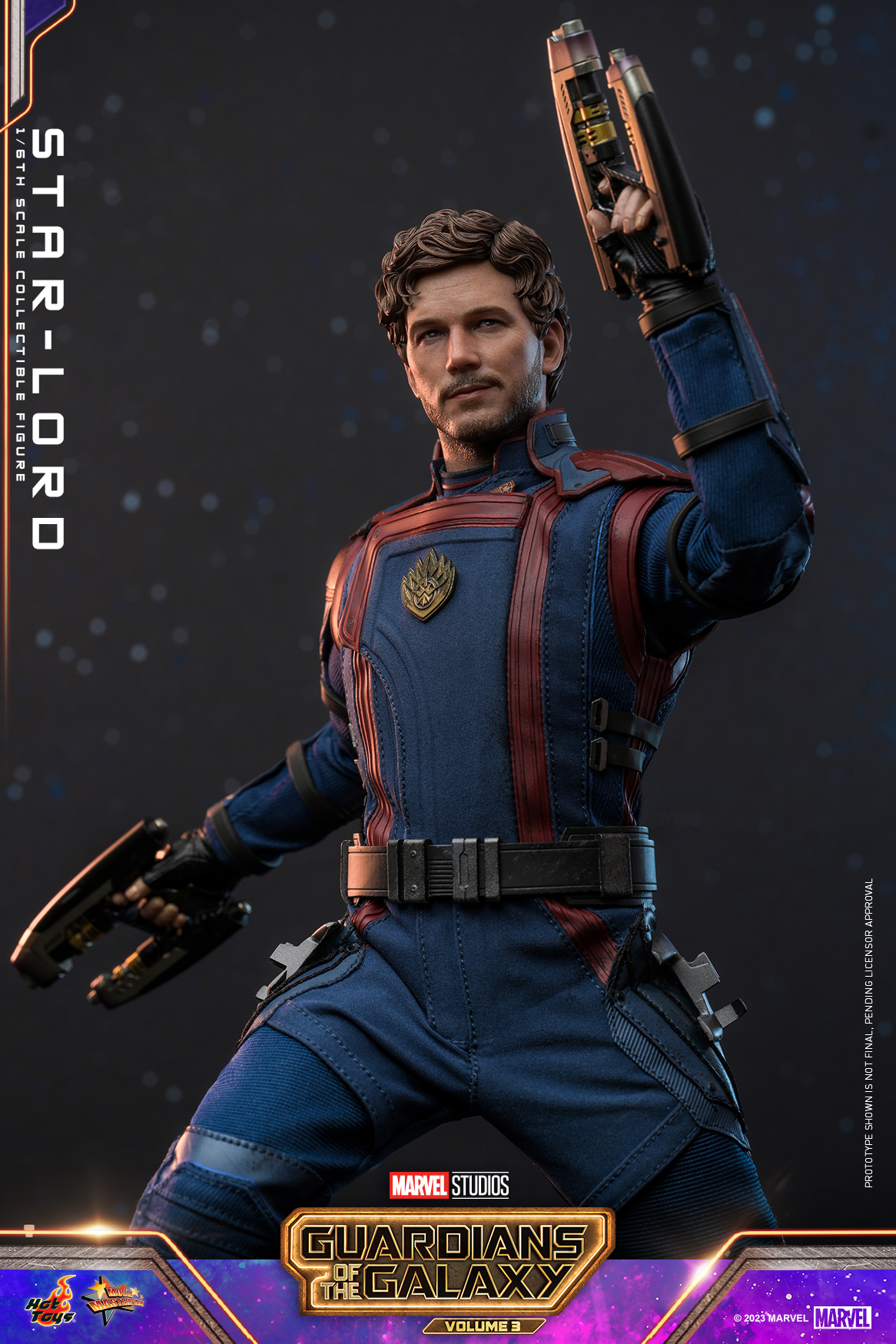 Hot Toys MMS709 1/6 Guardians of the Galaxy Vol. 3 - Star-Lord